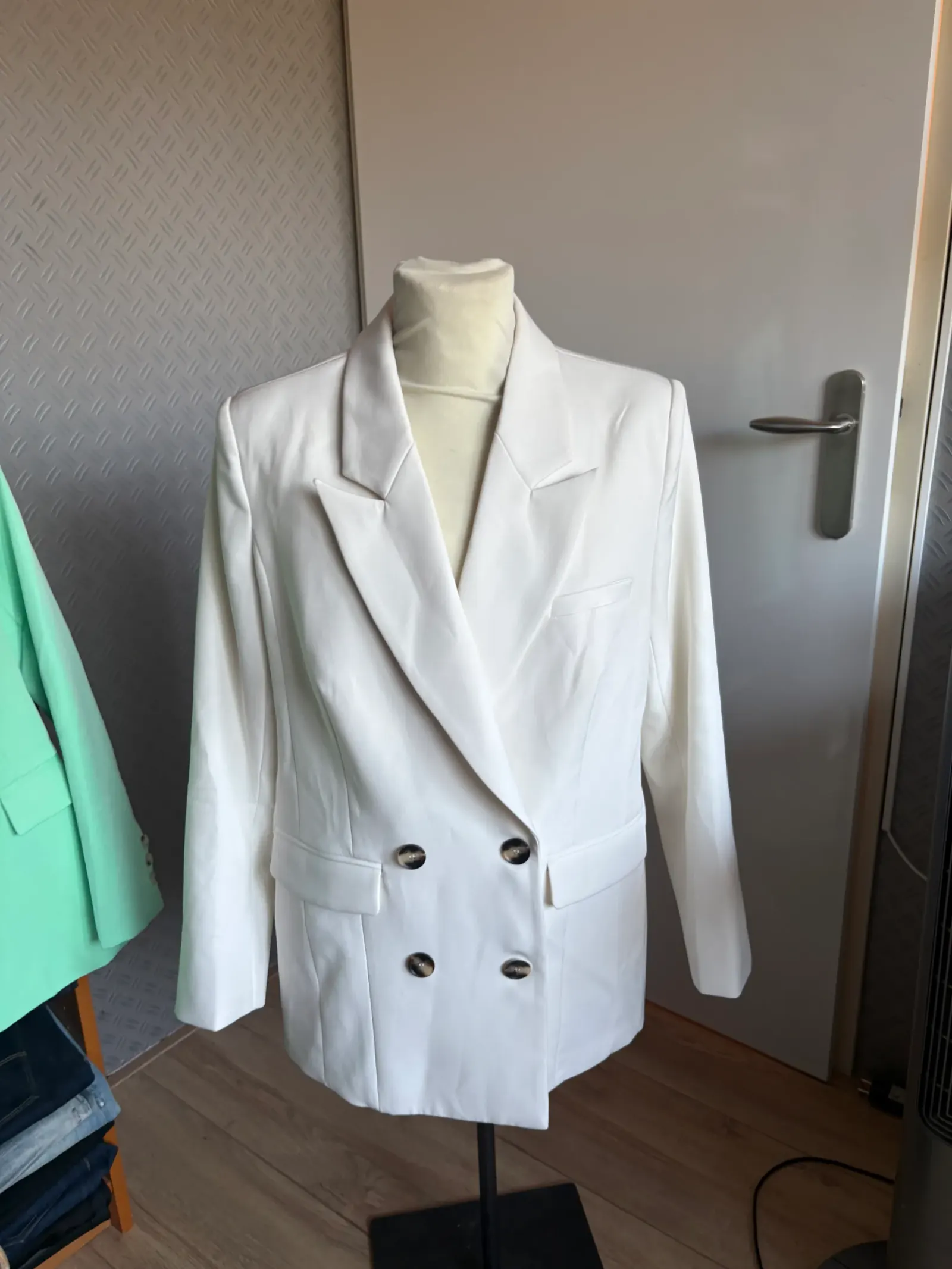 Colourful Rebel blazer colbert wit s – foto 2 van 7
