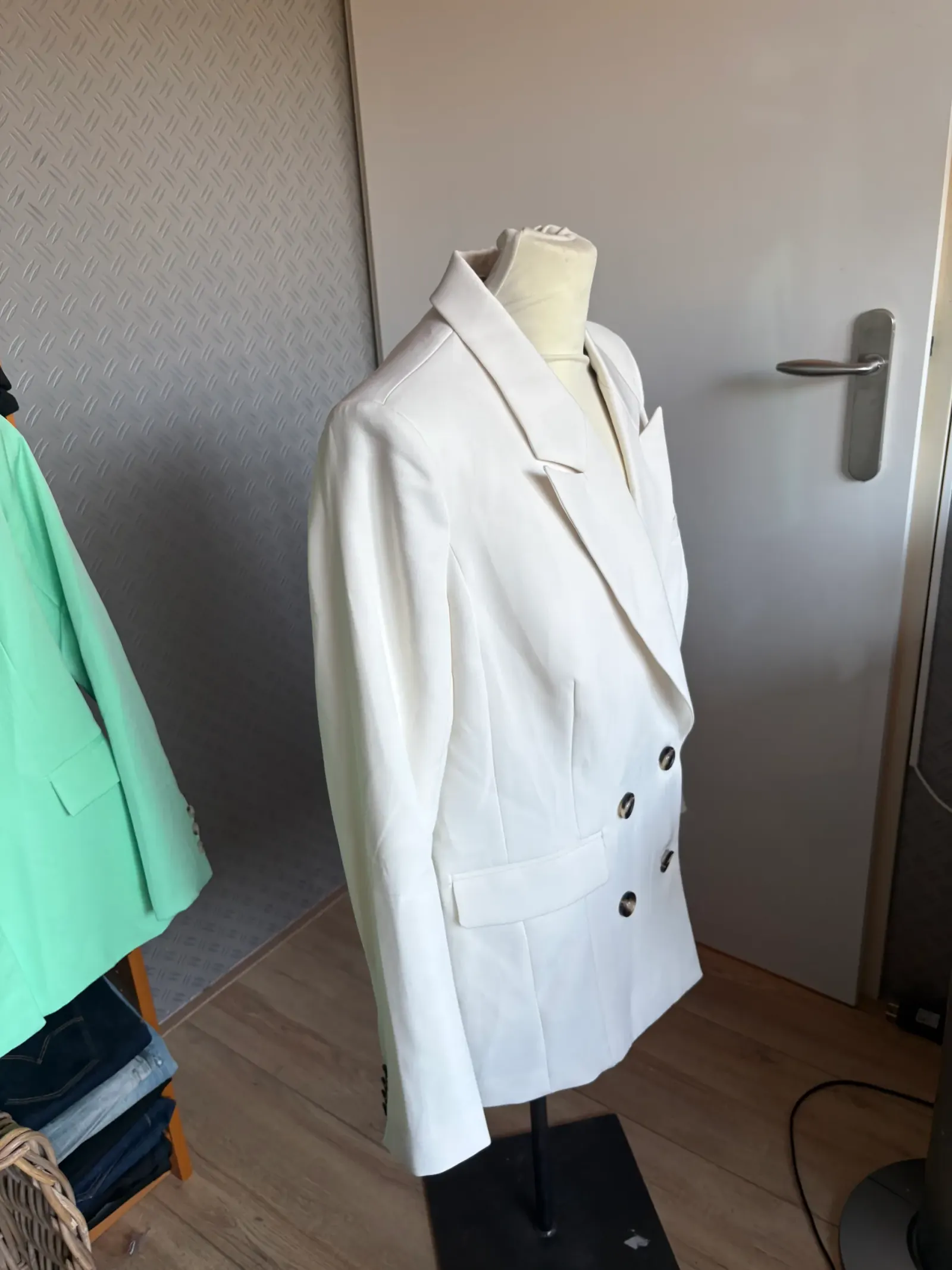 Colourful Rebel blazer colbert wit s – foto 3 van 7