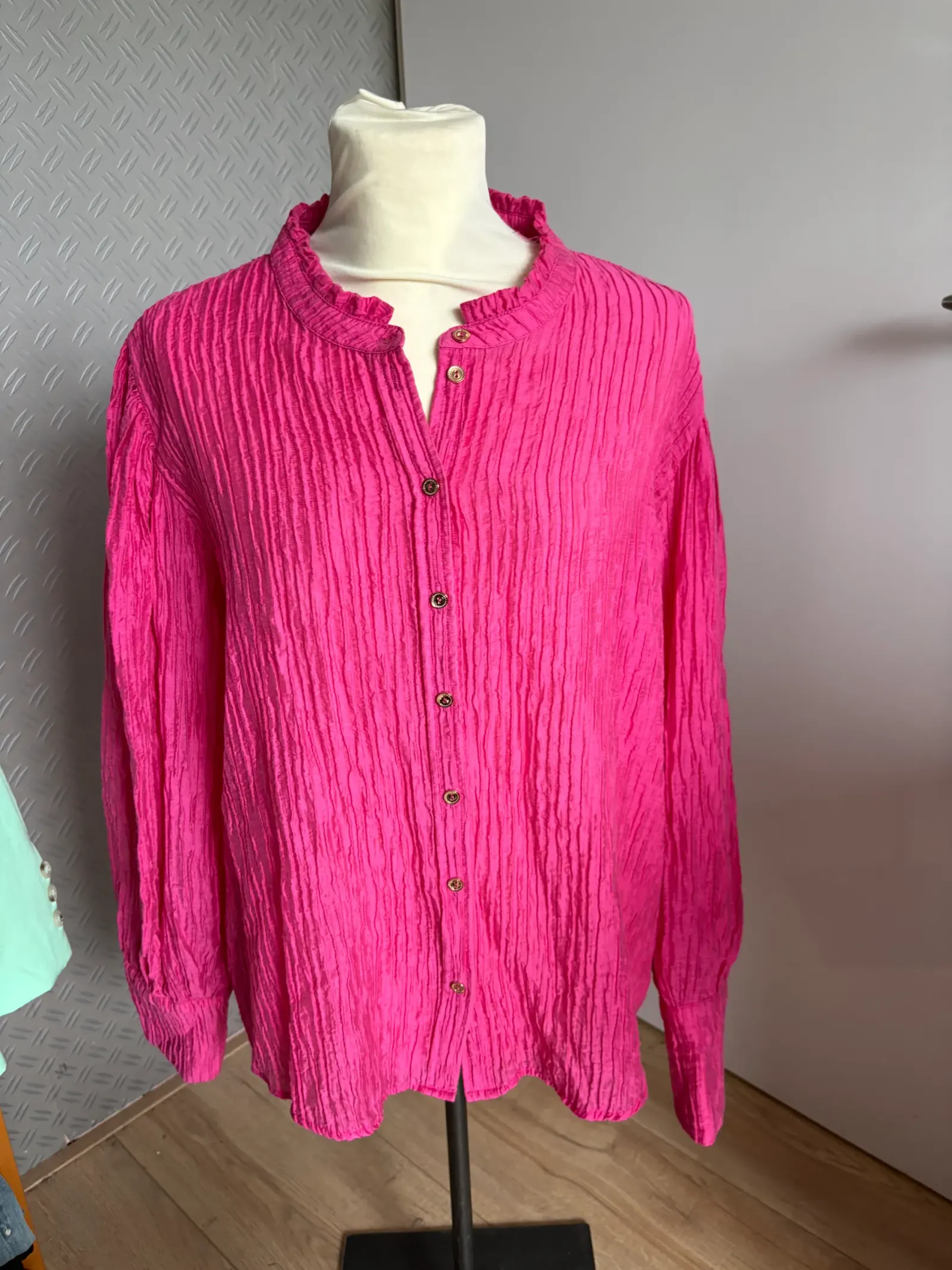 Norah blouse tuniek roze 46