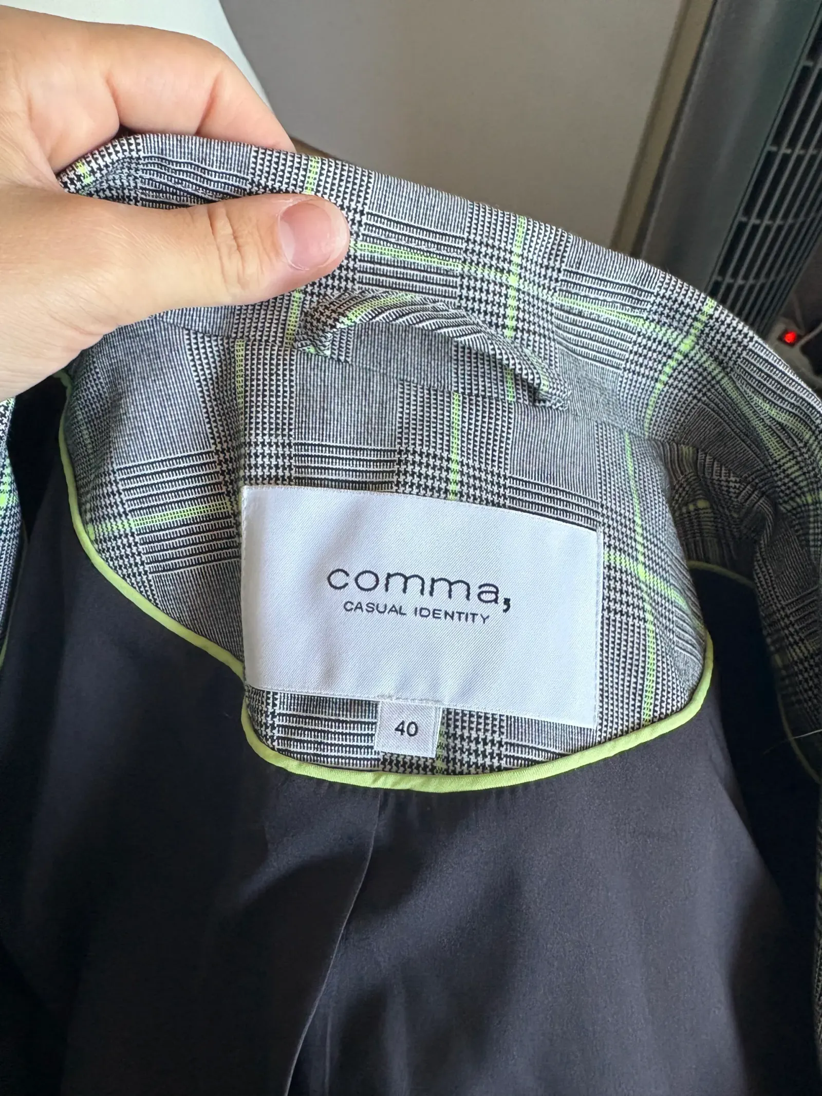 Comma colbert blazer 40 – foto 4 van 5