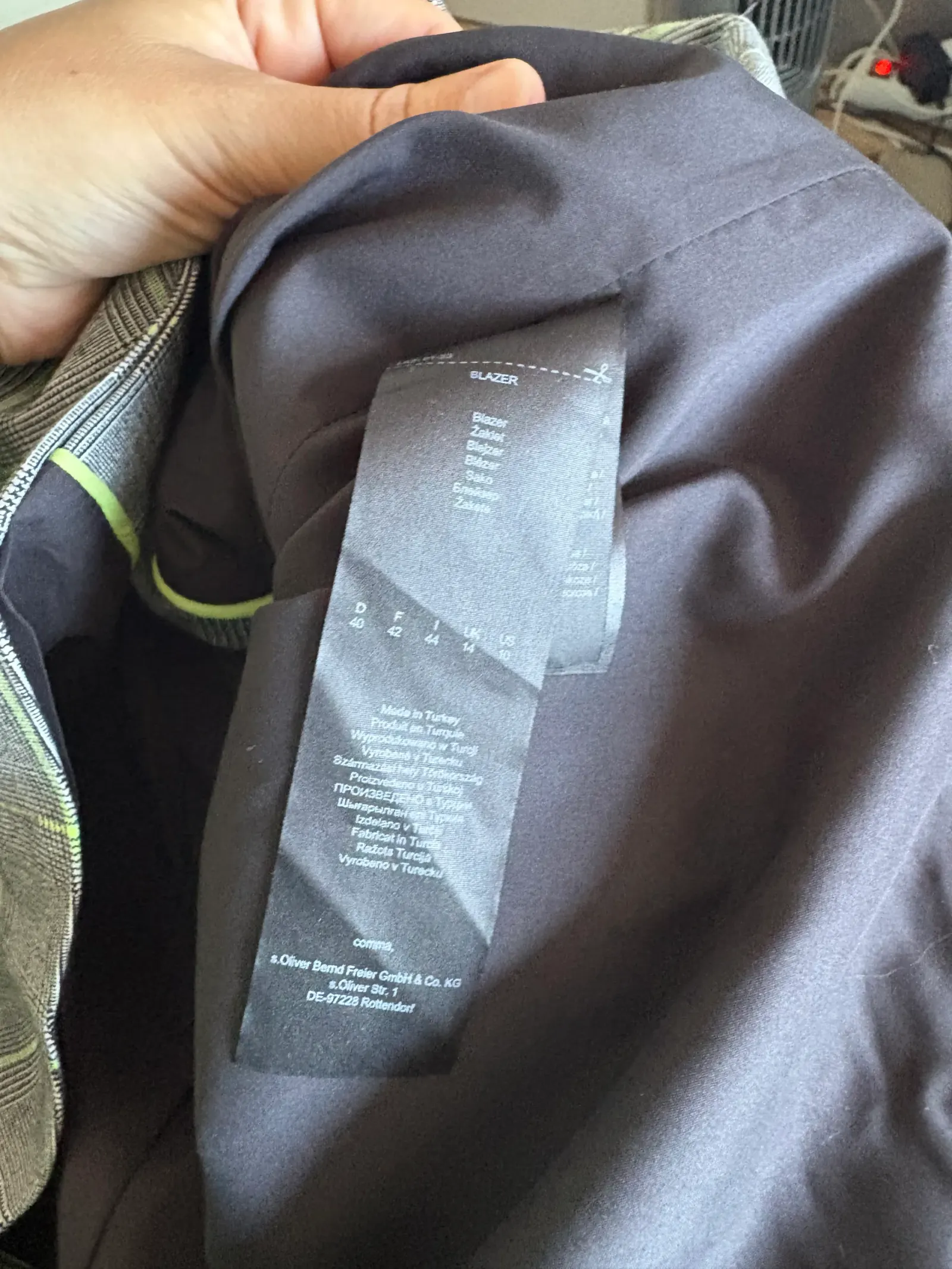 Comma colbert blazer 40 – foto 5 van 5