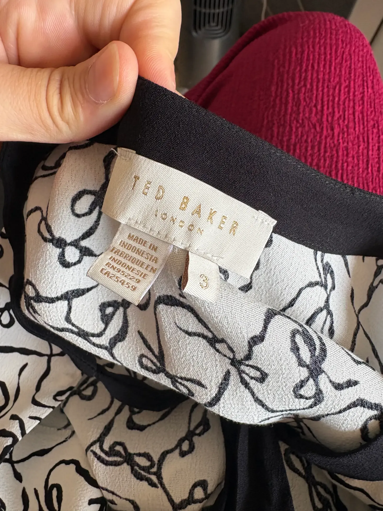 Ted Baker blouse tuniek 3 – foto 5 van 6
