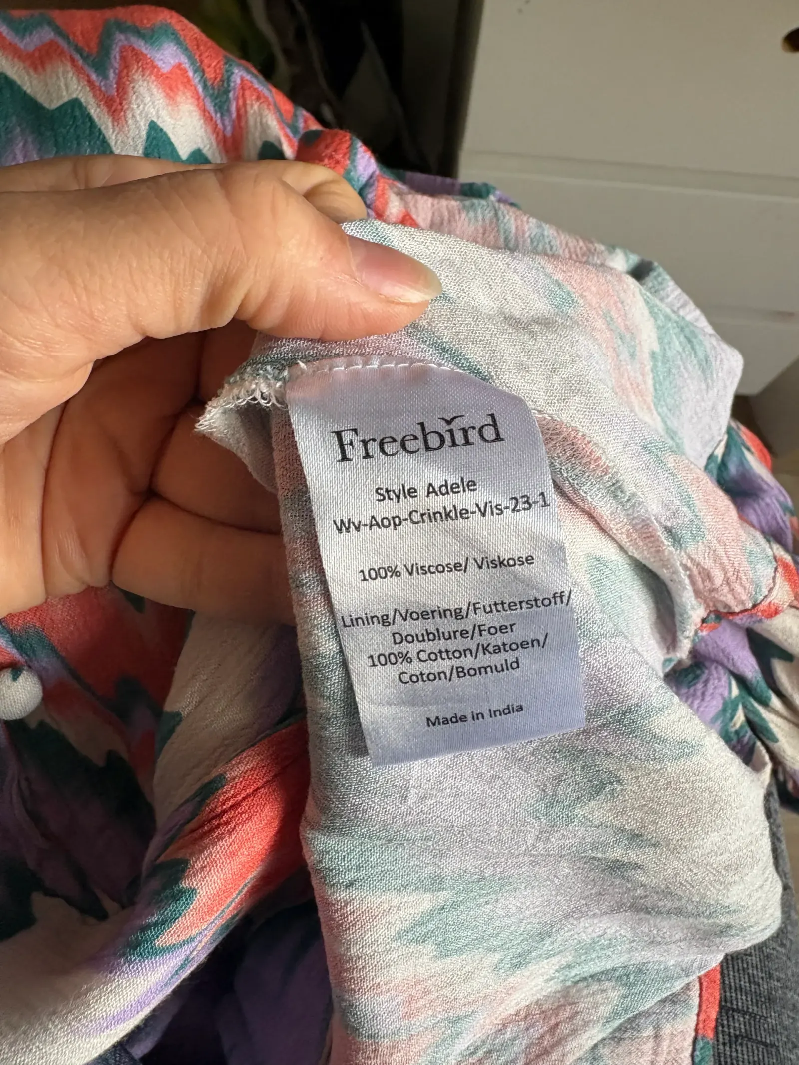 Freebird tuniek top m – foto 8 van 8