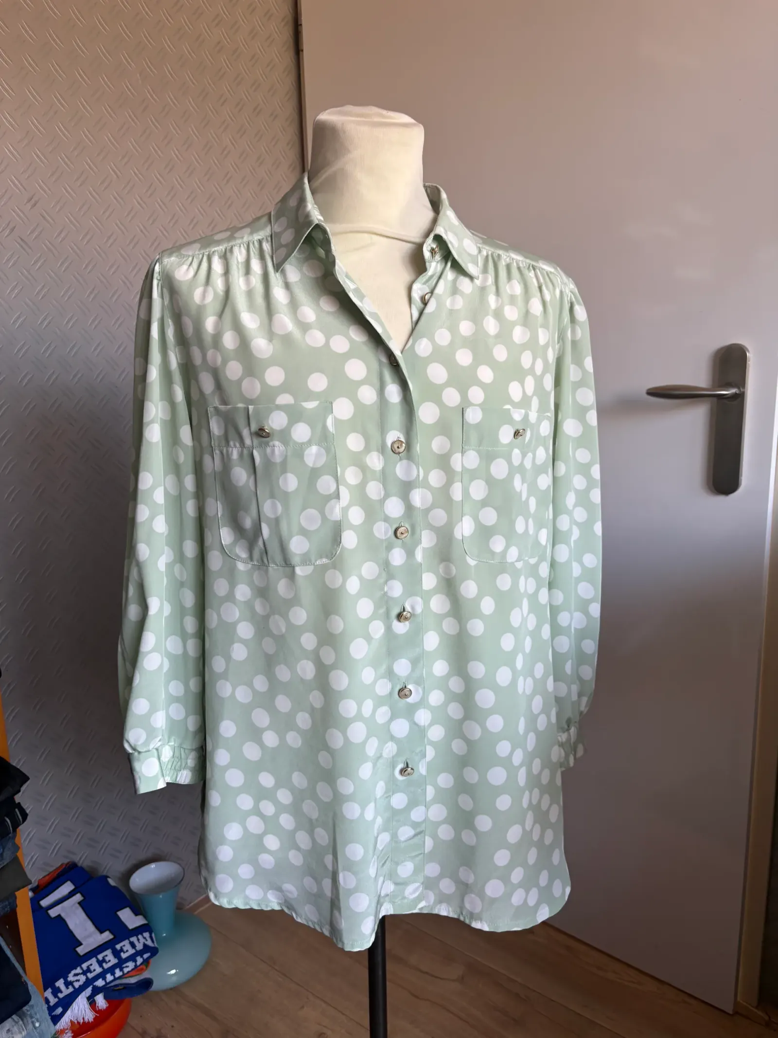 Delmod vintage blouse 42