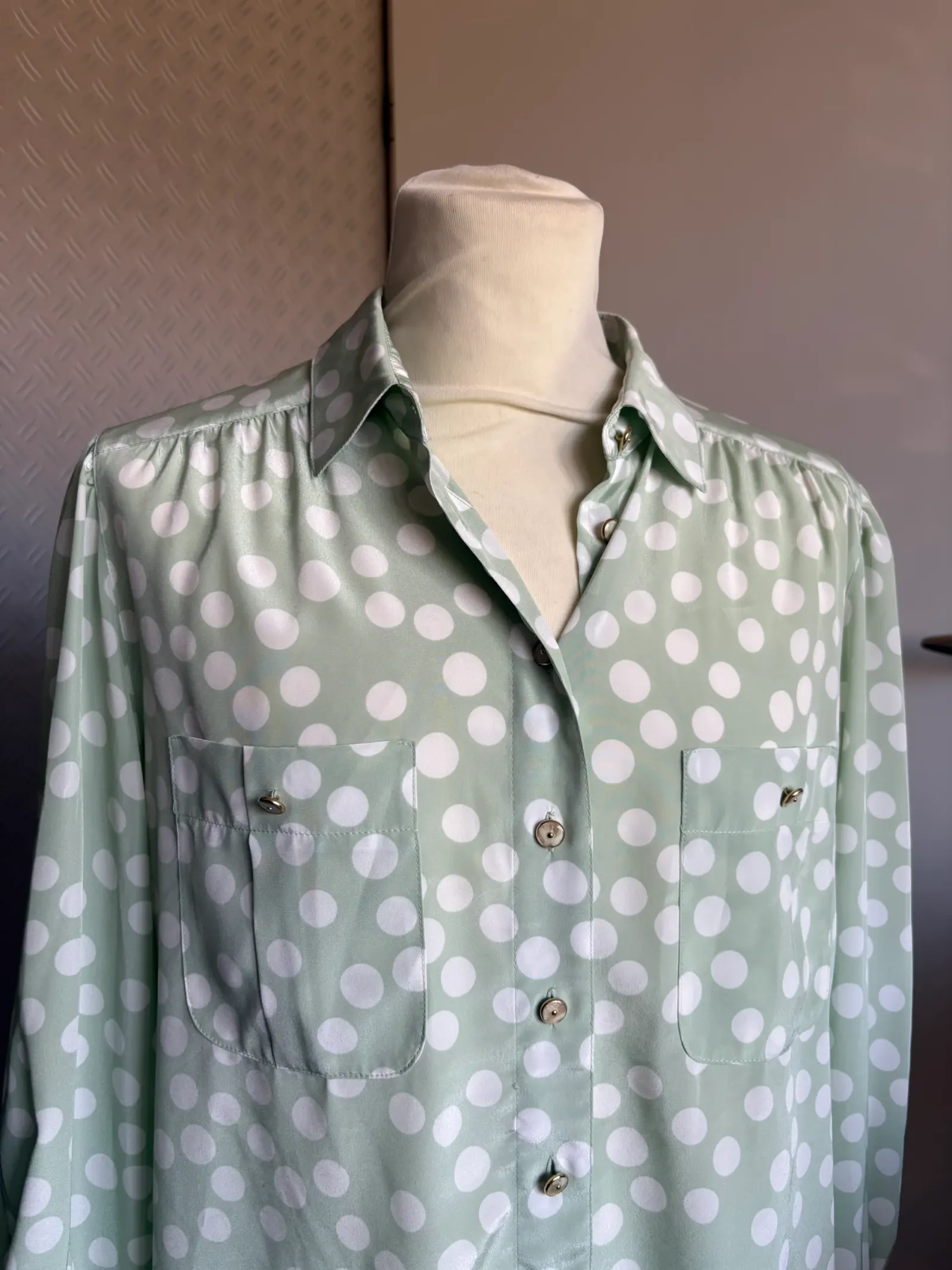 Delmod vintage blouse 42 – foto 2 van 6