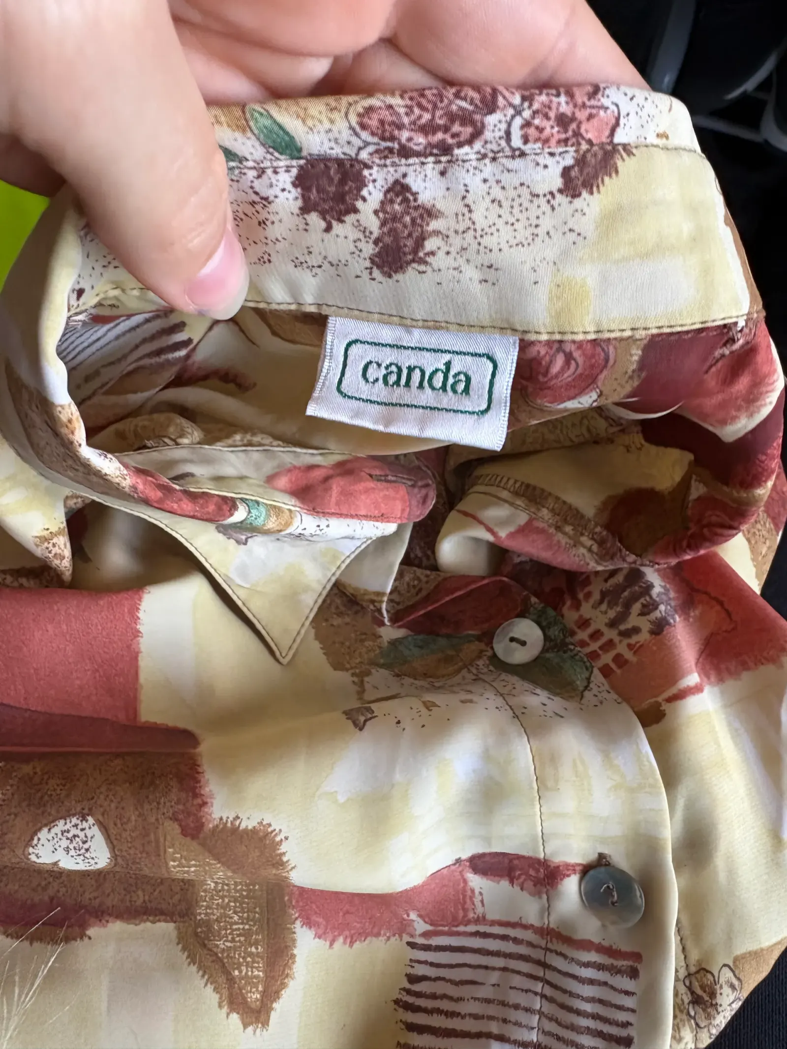 Canda vintage overhemd 42 – foto 4 van 5